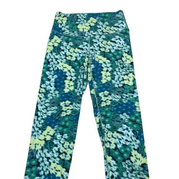 Aerie Women's Offline Real Me Xtra 7/8 Leggings Emerald Green Blue Small - Picture 3 of 8